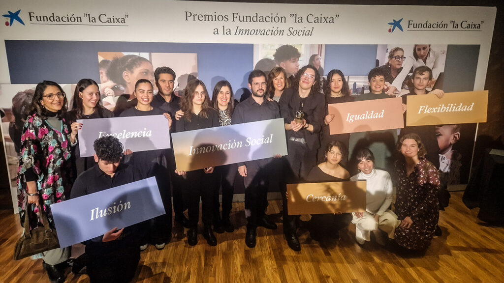 El equipo de Acción por la Música celebra el premio a la Innovación Social